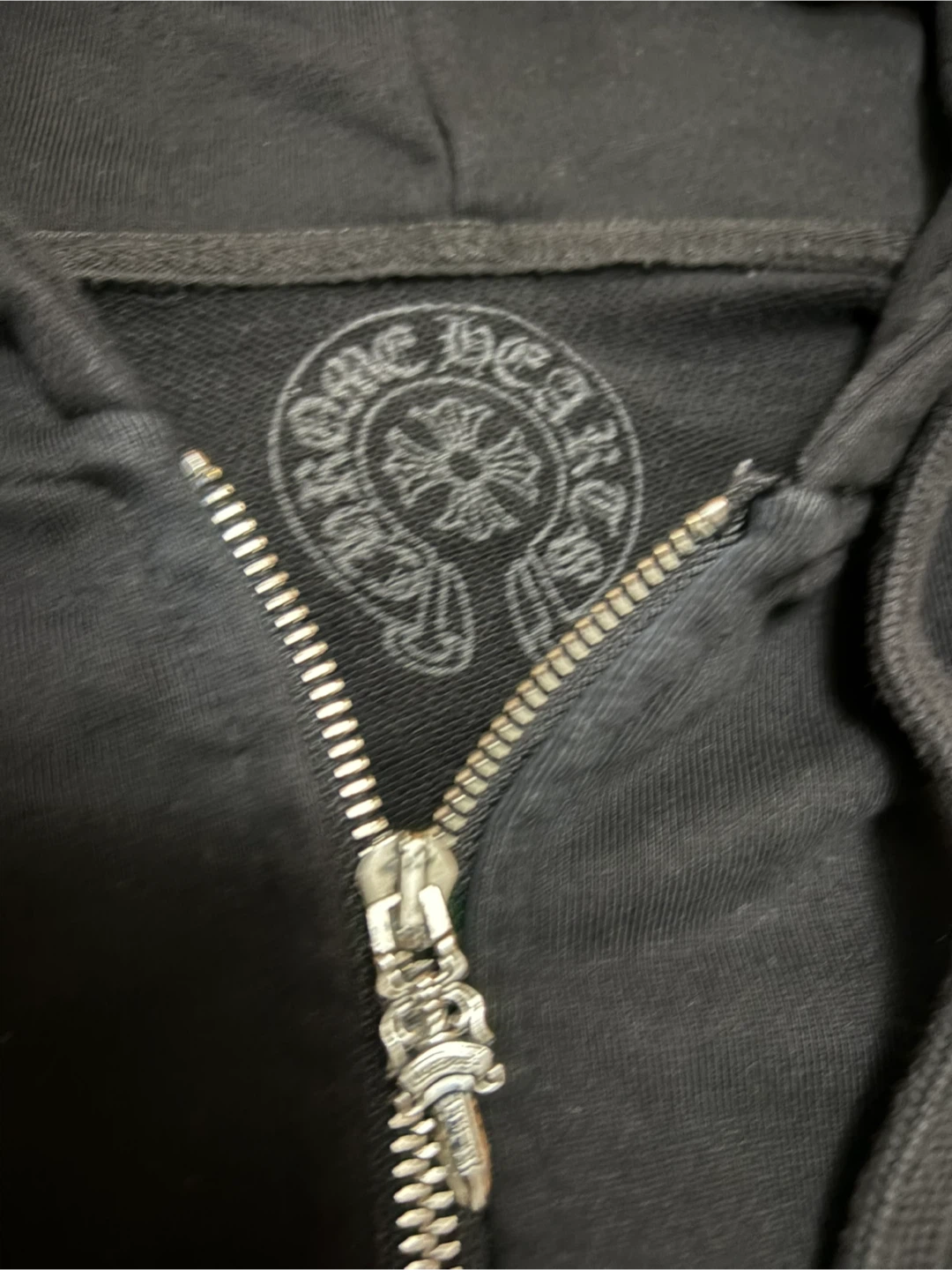 Chrome Hearts Zip-Up Hoodie - photo 3