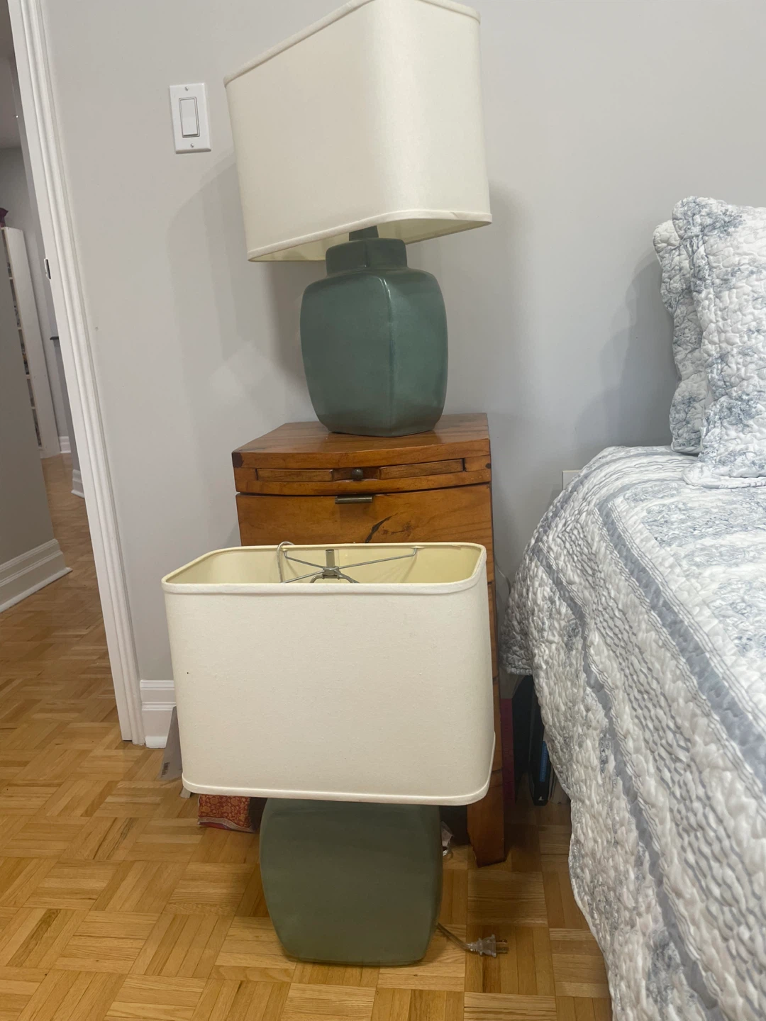 Pair of table lamps - photo 3