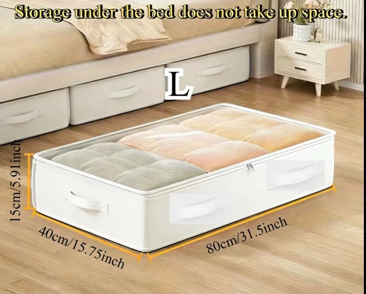 Under-Bed Storage Bags — Set of 2 (Large)