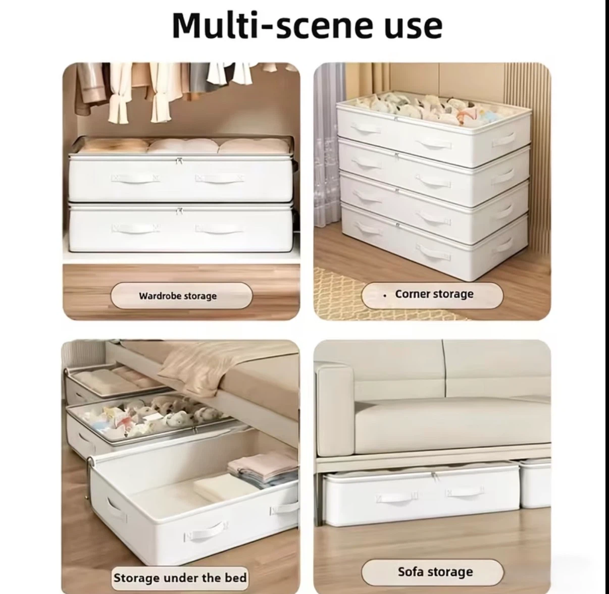 Under-Bed Storage Bags — Set of 2 (Large) - photo 3