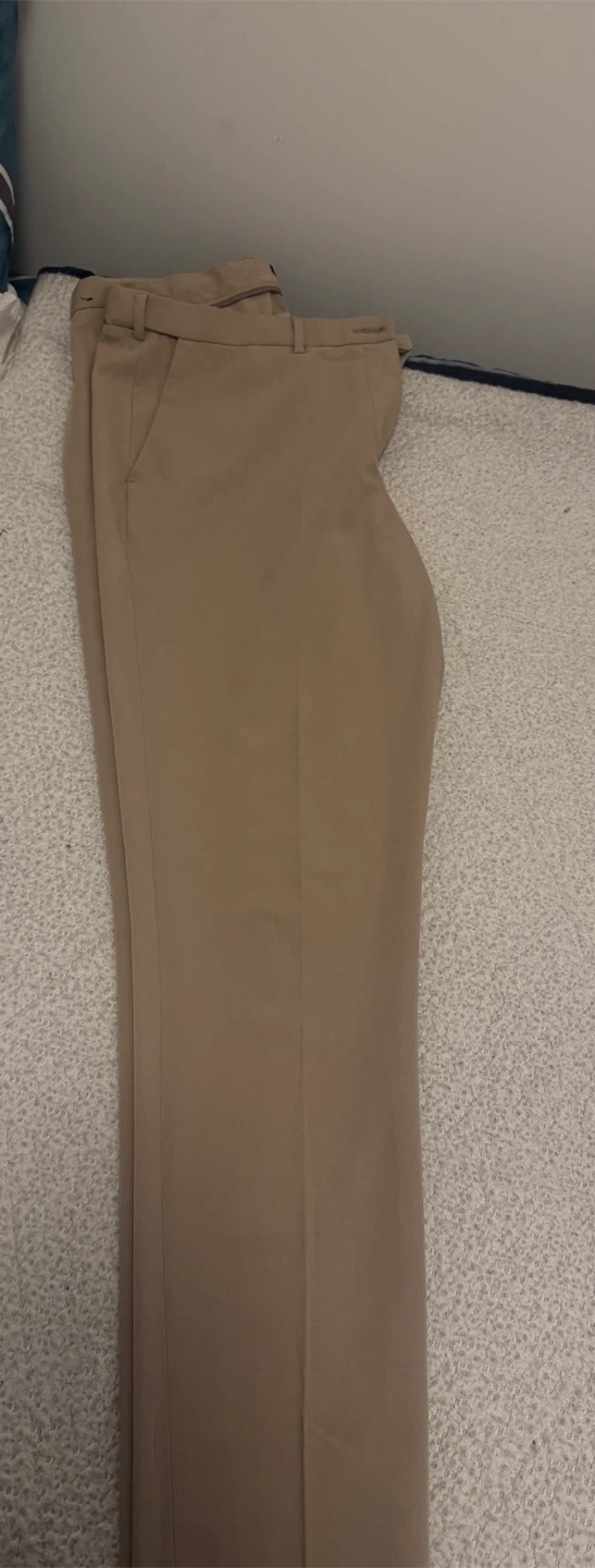 Beige dress pants