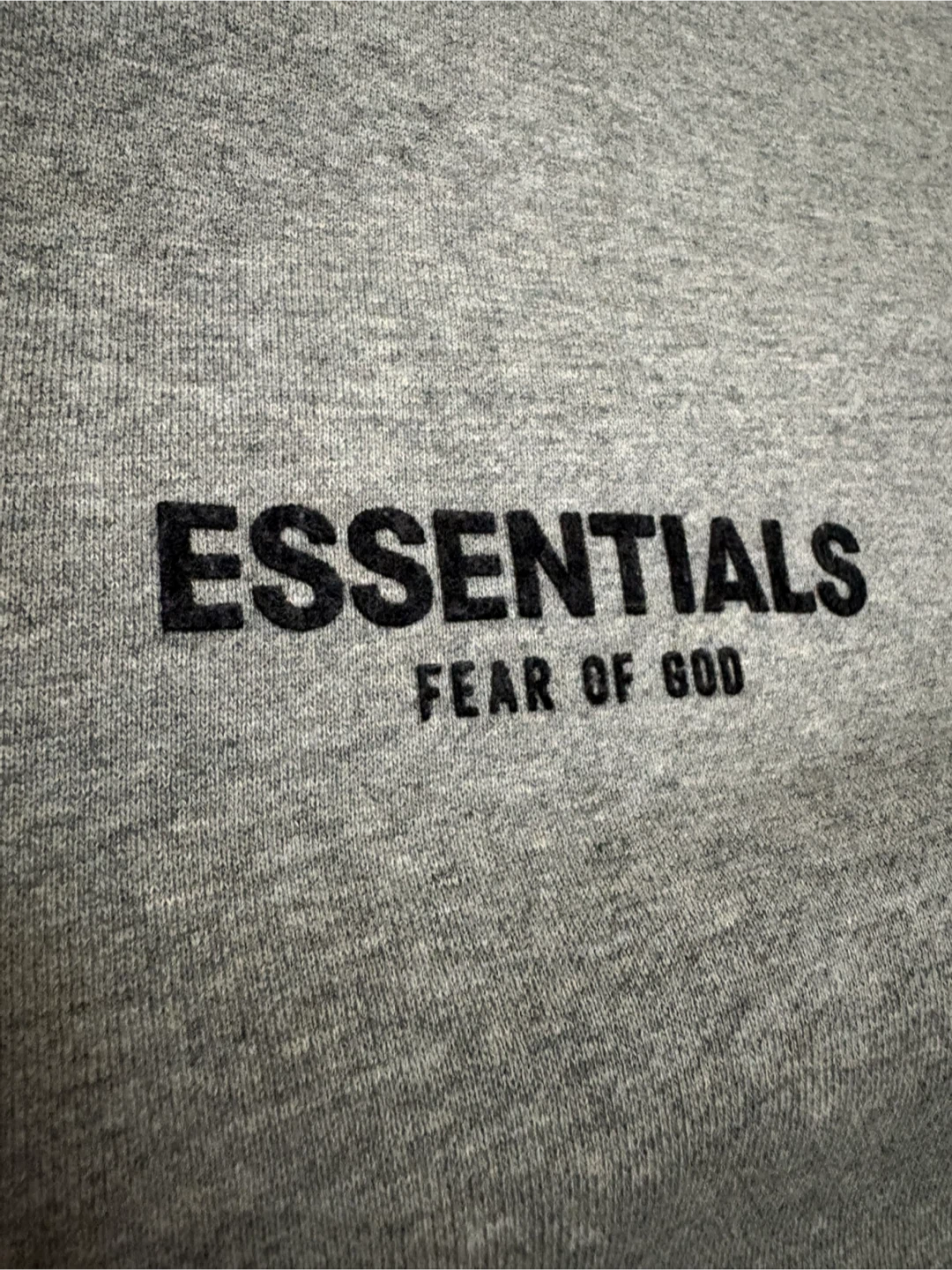 ESSENTIALS Fear of God Grey Hoodie - photo 4