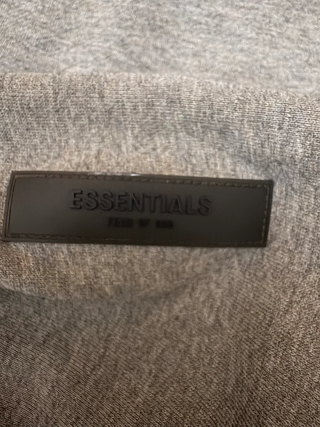 ESSENTIALS Fear of God Grey Hoodie - photo 5