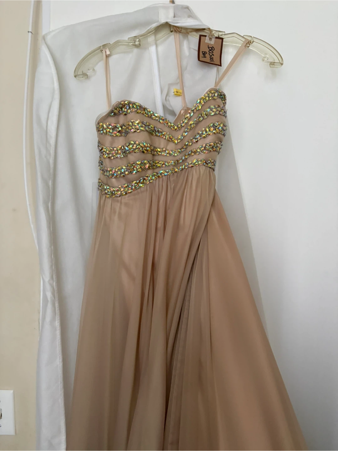 Gown bought at Madeline’s on Avenue Road