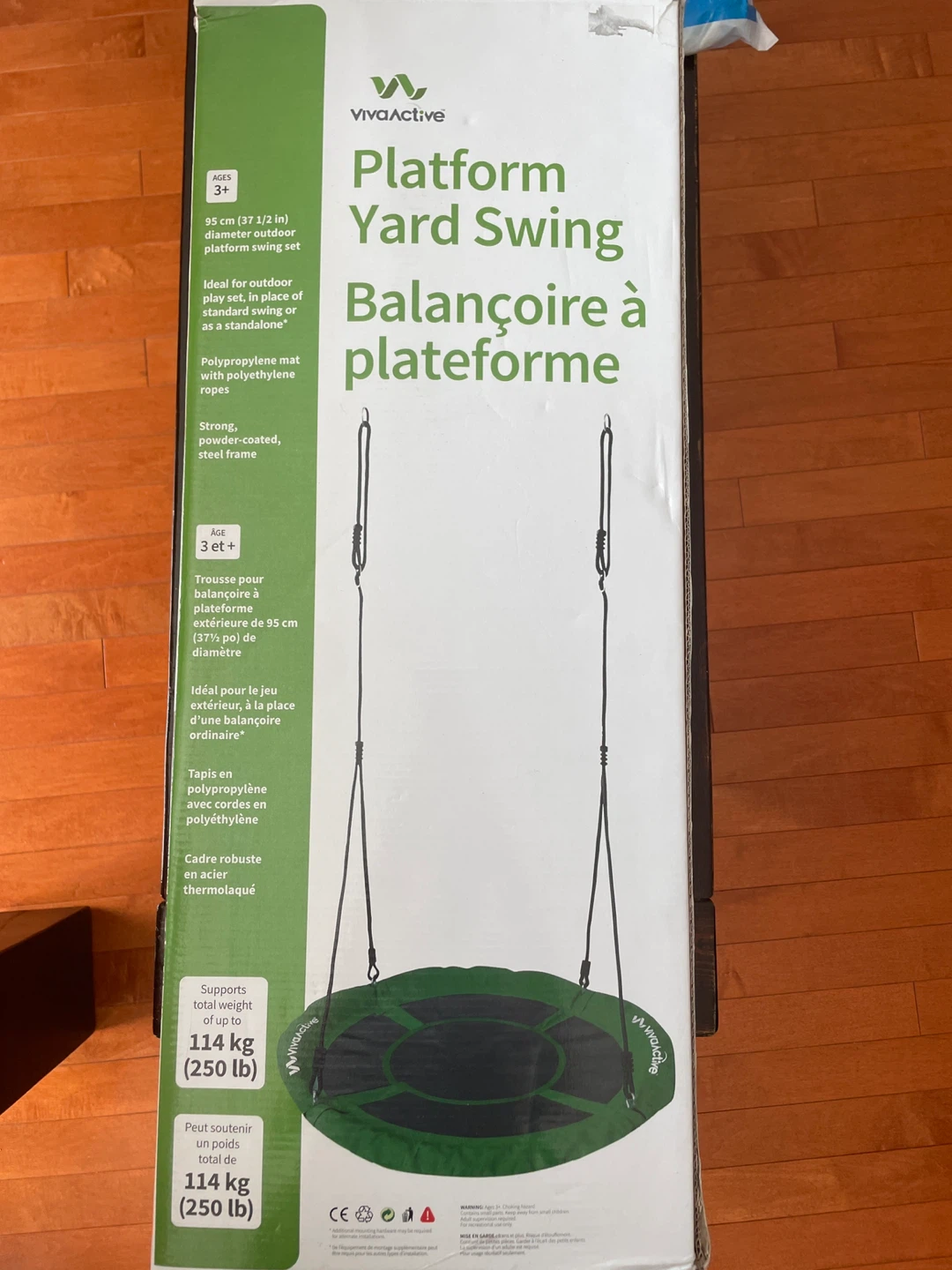 VivaActive Platform Yard Swing Set