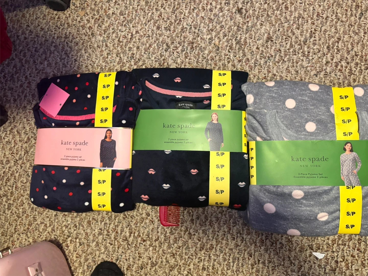 Kate Spade 3-Piece Pyjama Set - Small/Petite