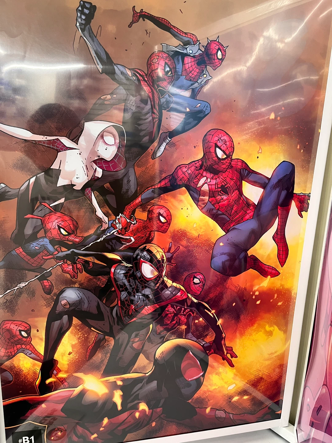 Spider-Verse Comic Art Print