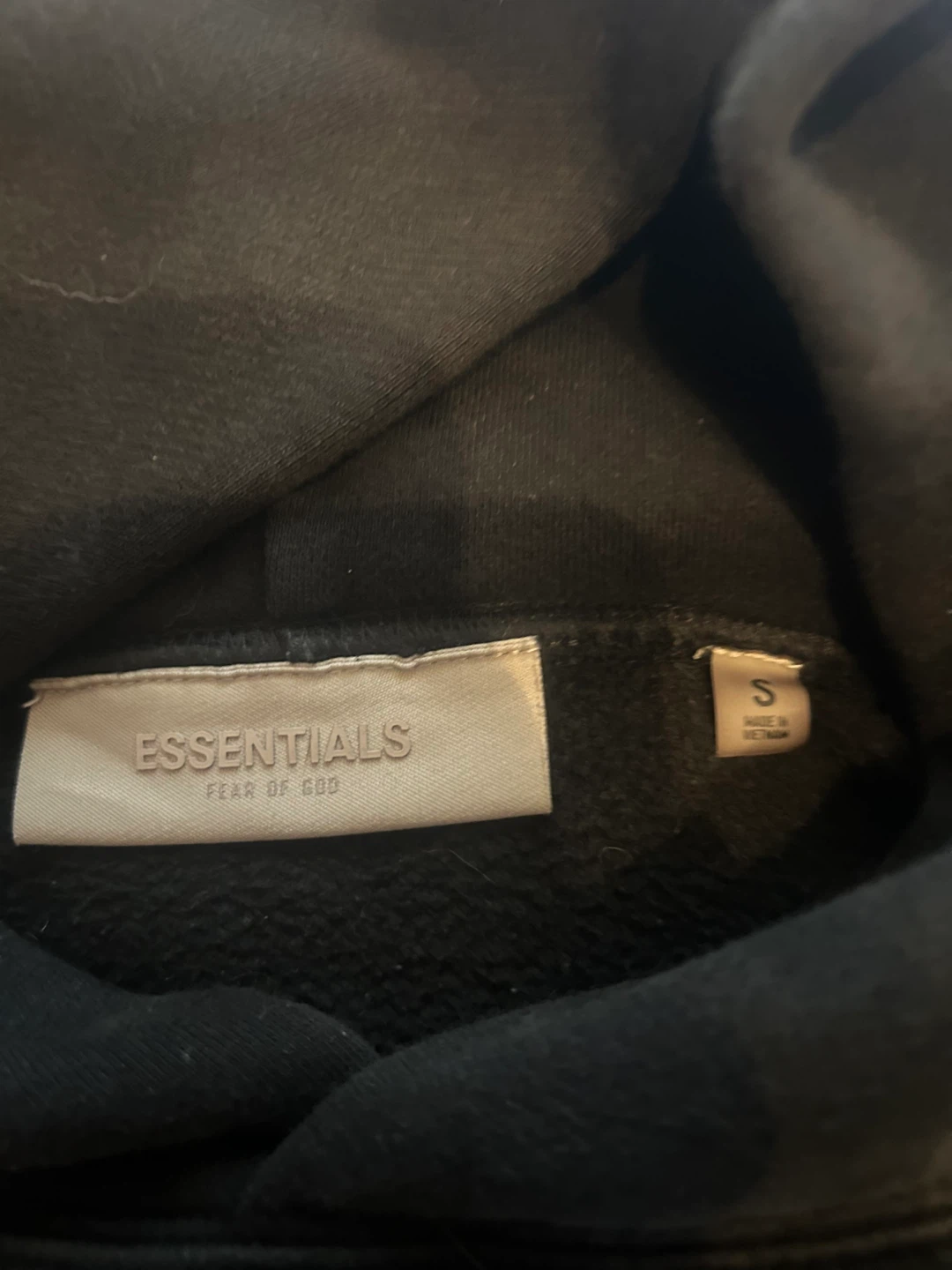 Fear of God Essentials Hoodie - Black - photo 2