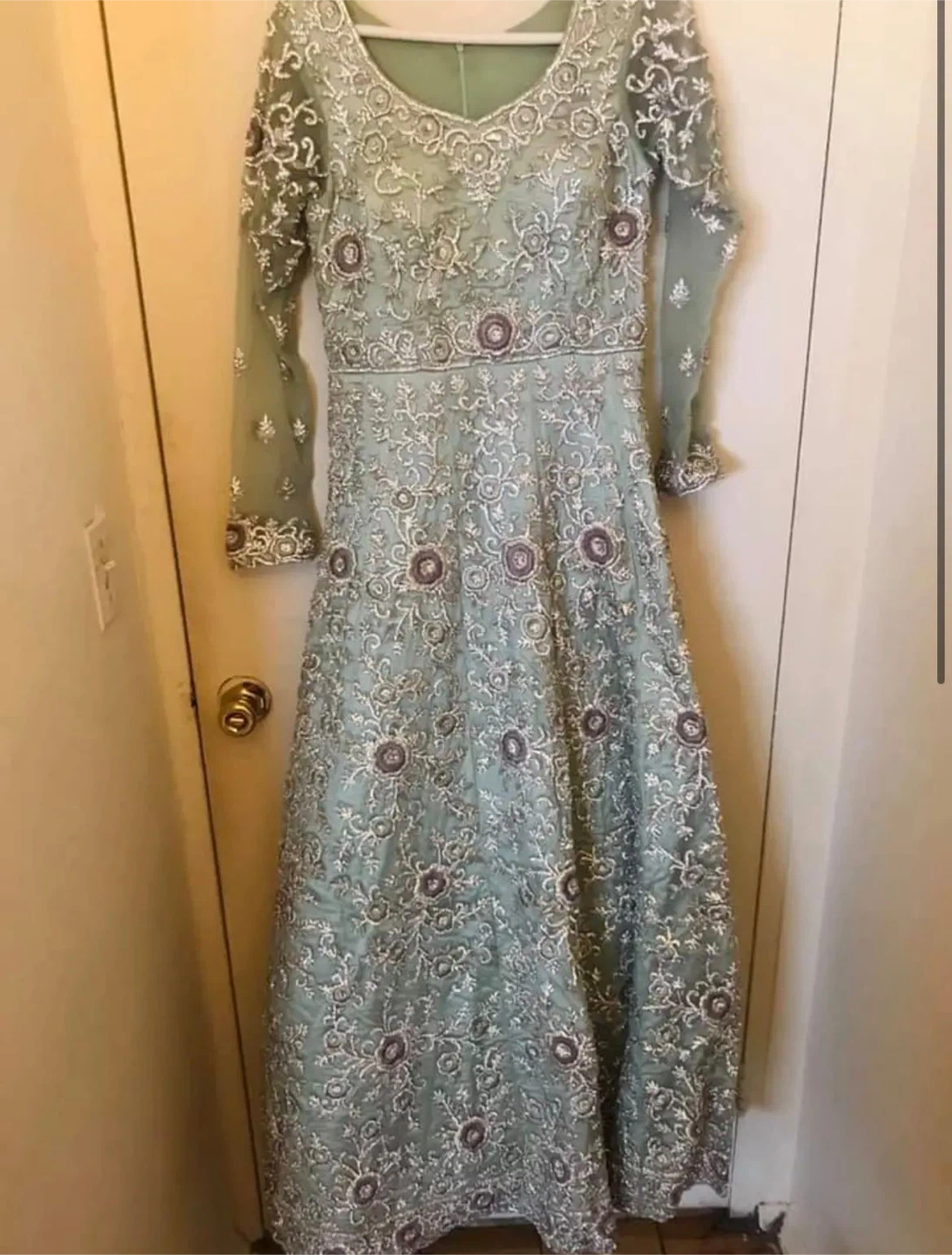 Embroidered Anarkali Gown