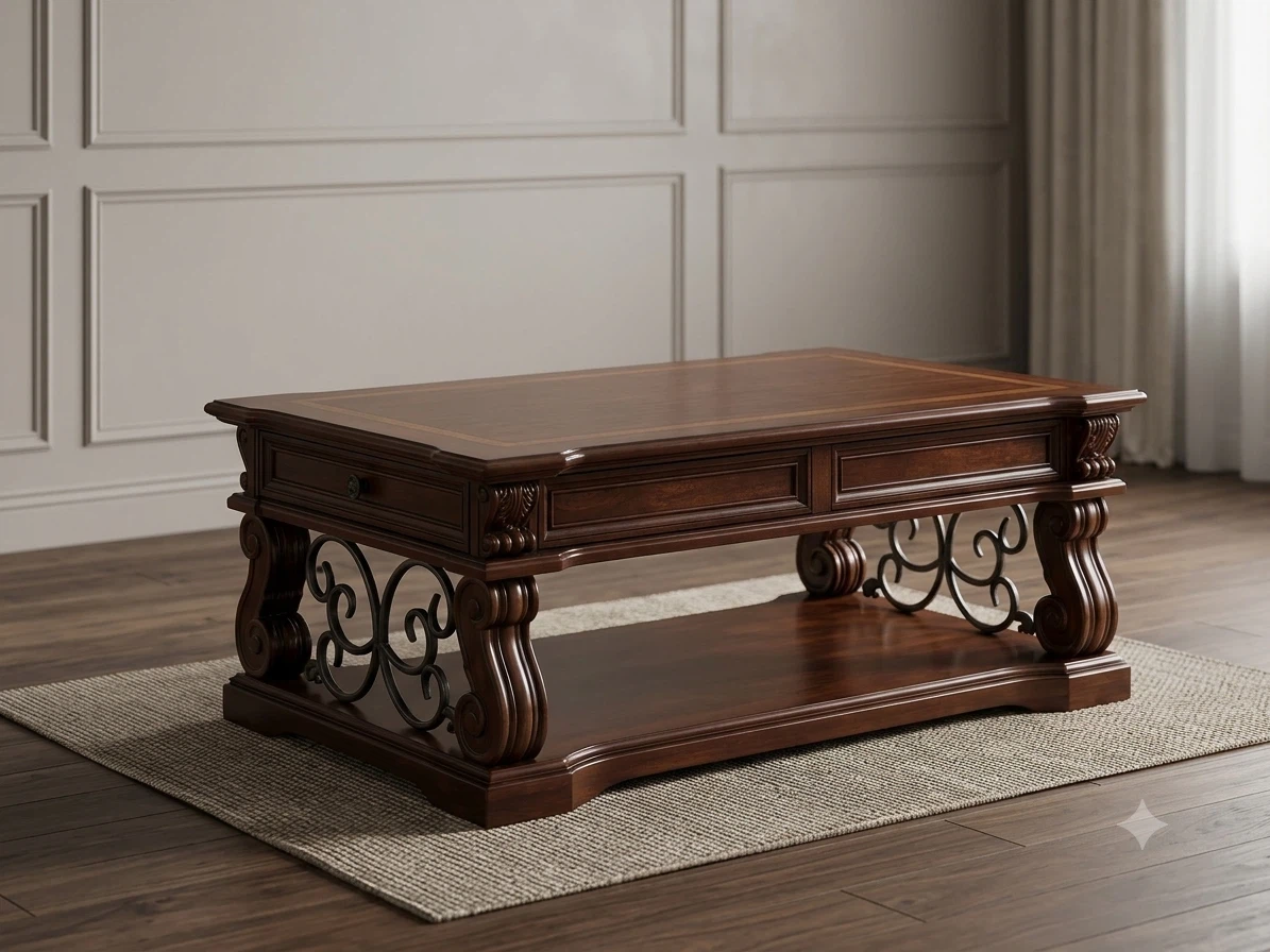 Lift-Top Coffee Table with Storage