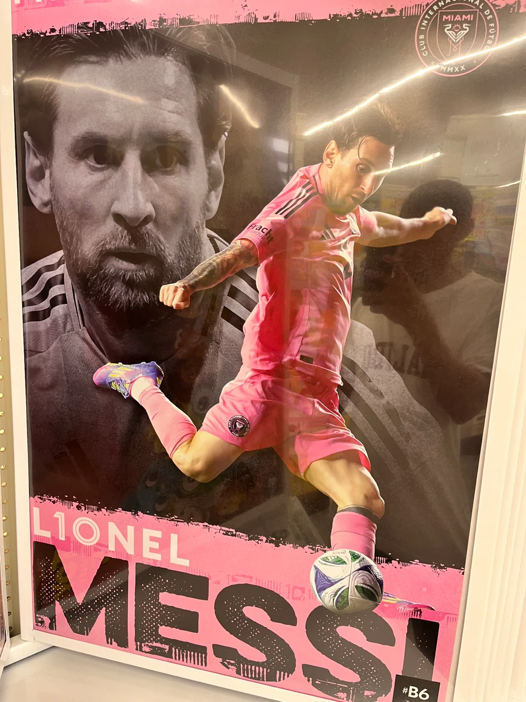 Lionel Messi Inter Miami Poster