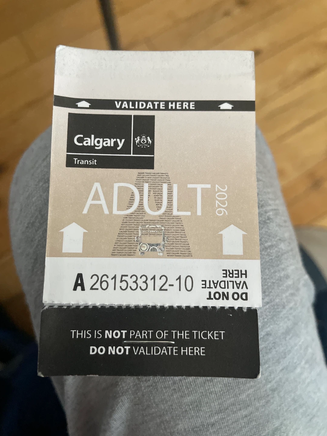 9 Calgary transit tickets I don’t need anymore only used one