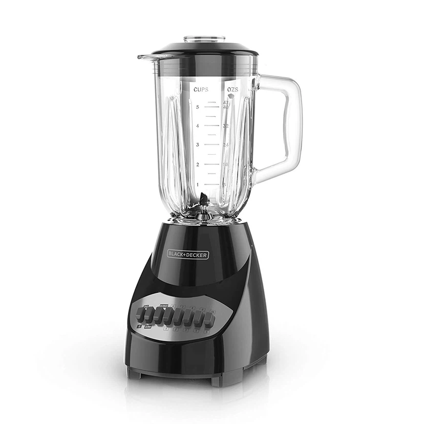 Black+Decker Countertop Blender with 5-Cup Glass Jar