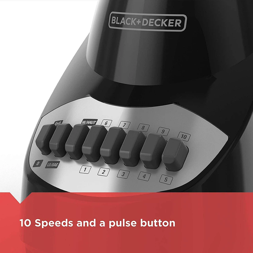 Black+Decker Countertop Blender with 5-Cup Glass Jar - photo 3