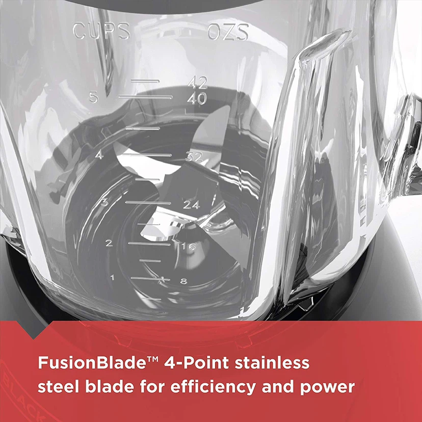 Black+Decker Countertop Blender with 5-Cup Glass Jar - photo 4