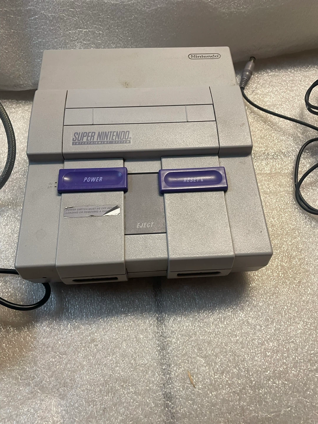 Nintendo Super Nintendo  System  with Games and Controllers