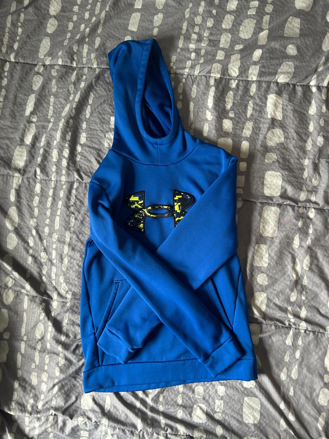 Under Armour Hoodie Youth Large Blue