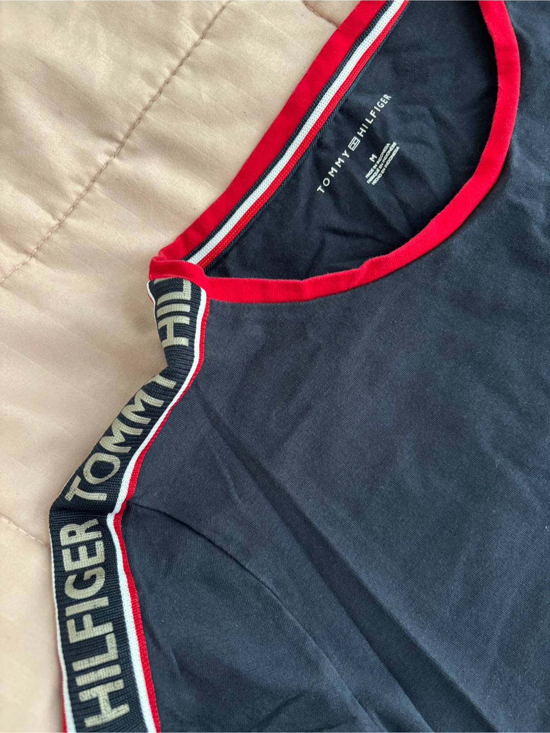 Tommy Hilfiger Women's Navy Blue T-Shirt Dress Size M - photo 2