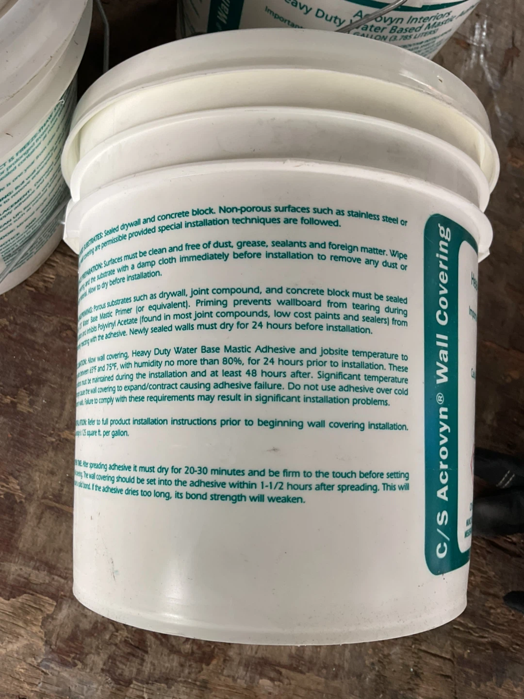 ACROVYN interiors Adhesive 1 Gallon - photo 3