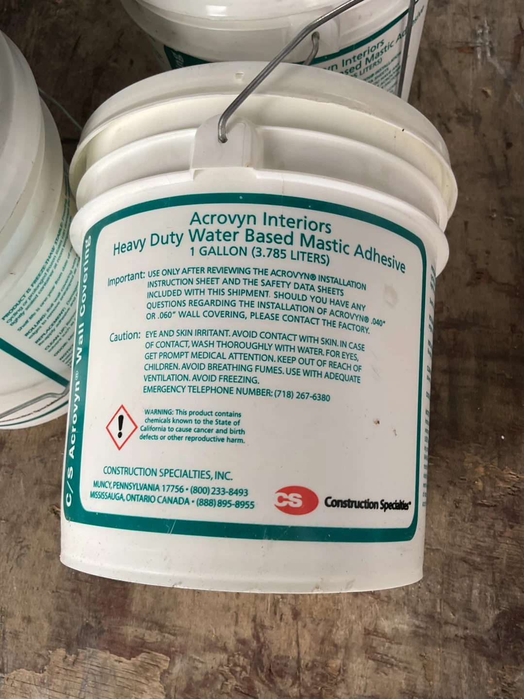 ACROVYN interiors Adhesive 1 Gallon - photo 4