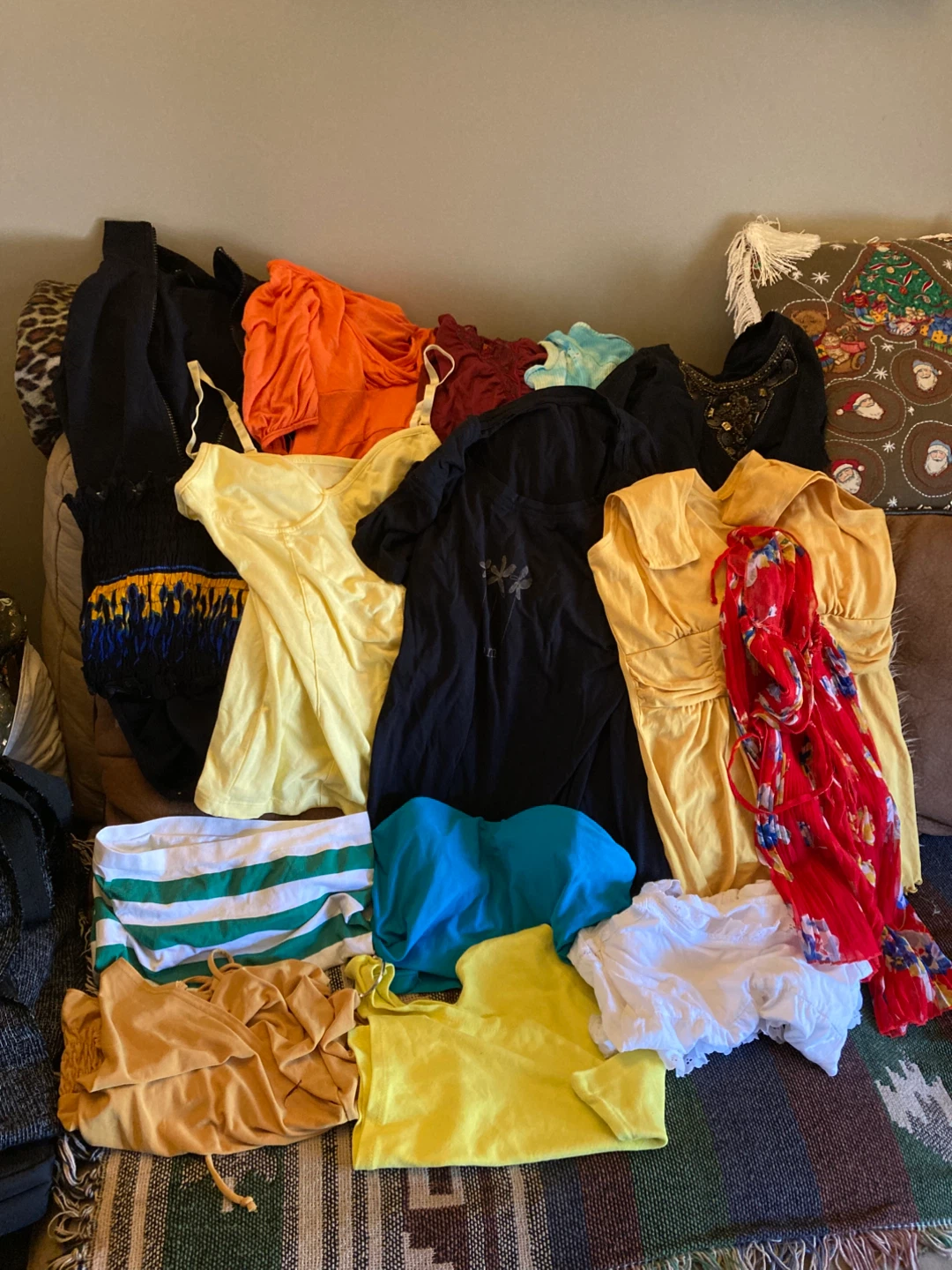 Bundle of Women's Tops and Scarf