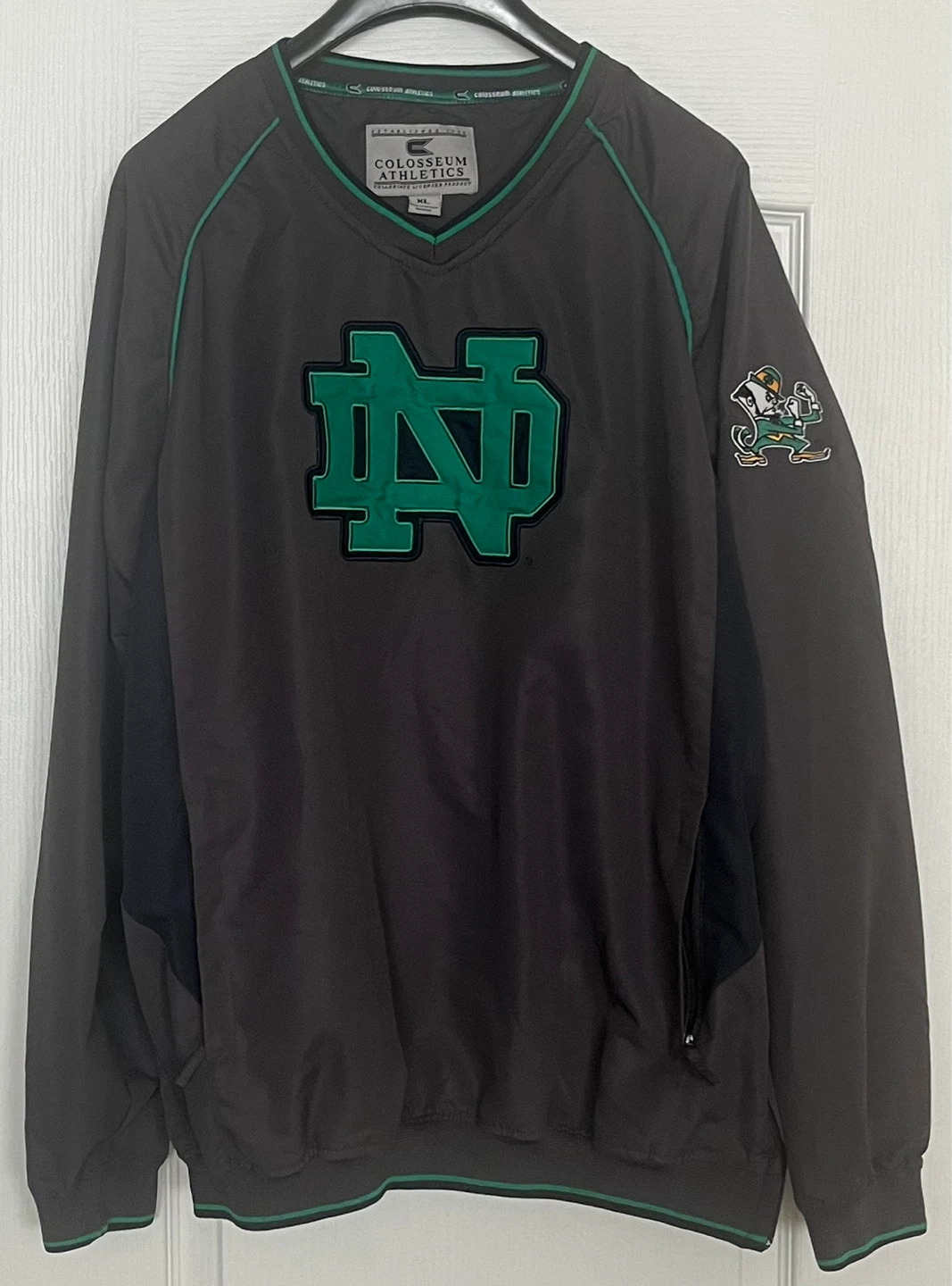 Colosseum Athletics Notre Dame Pullover Jacket