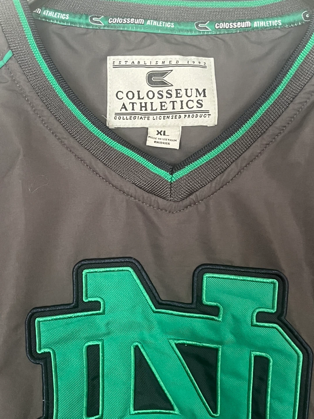 Colosseum Athletics Notre Dame Pullover Jacket - photo 3