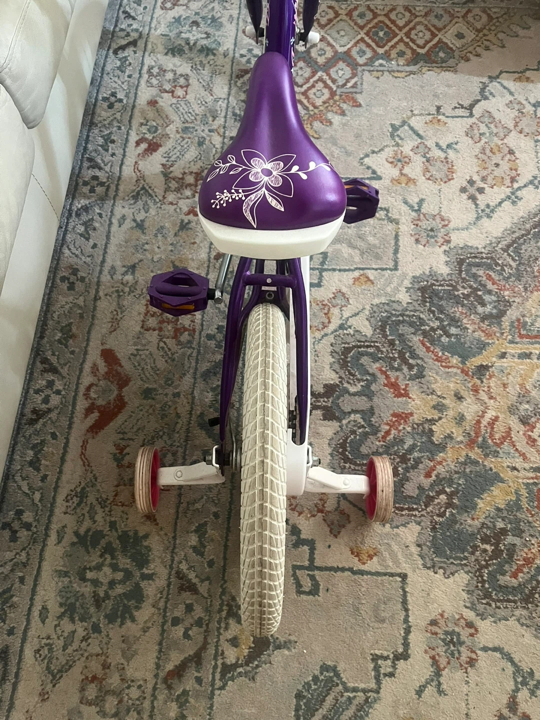 Girls Purple Fairy Bike - photo 4