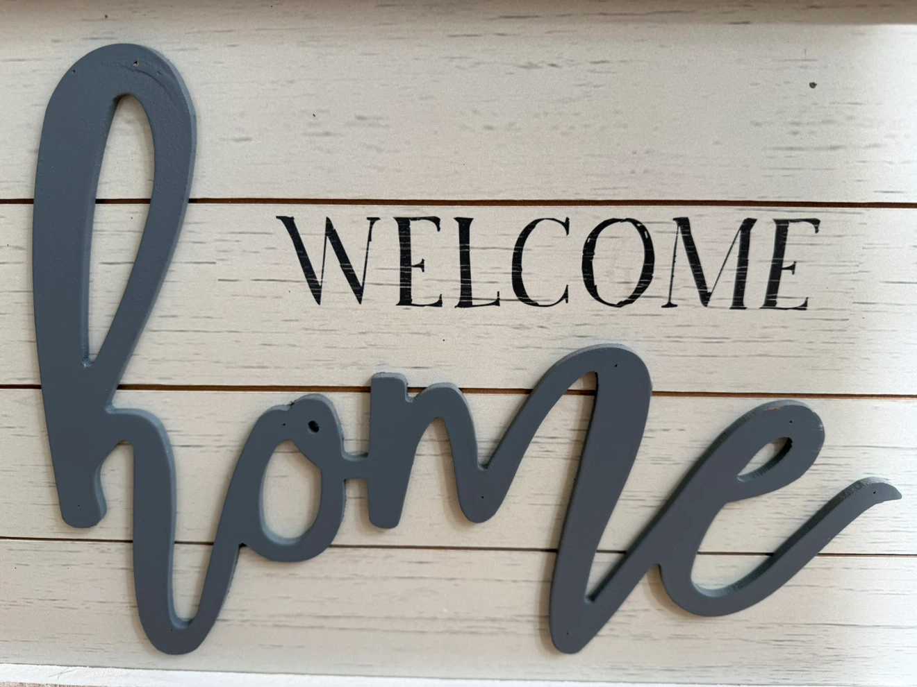 Welcome Home Wood Sign / Wall Decor - photo 2