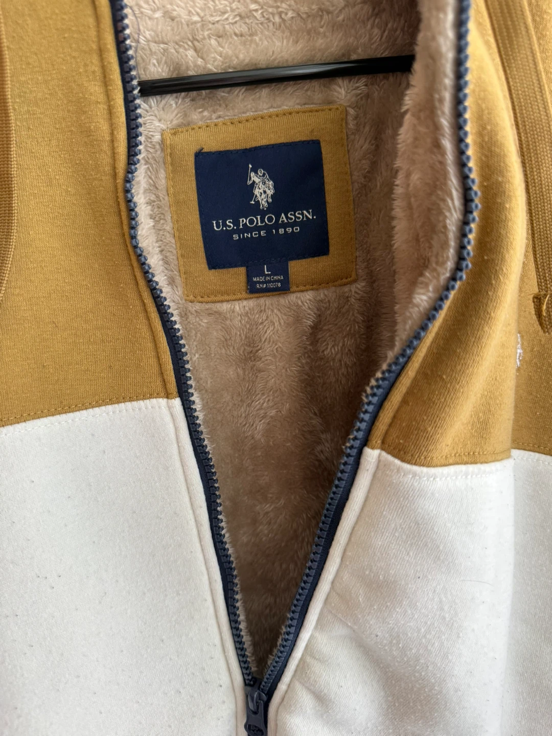 U.S. Polo Assn. Sherpa Lined Hoodie - photo 3