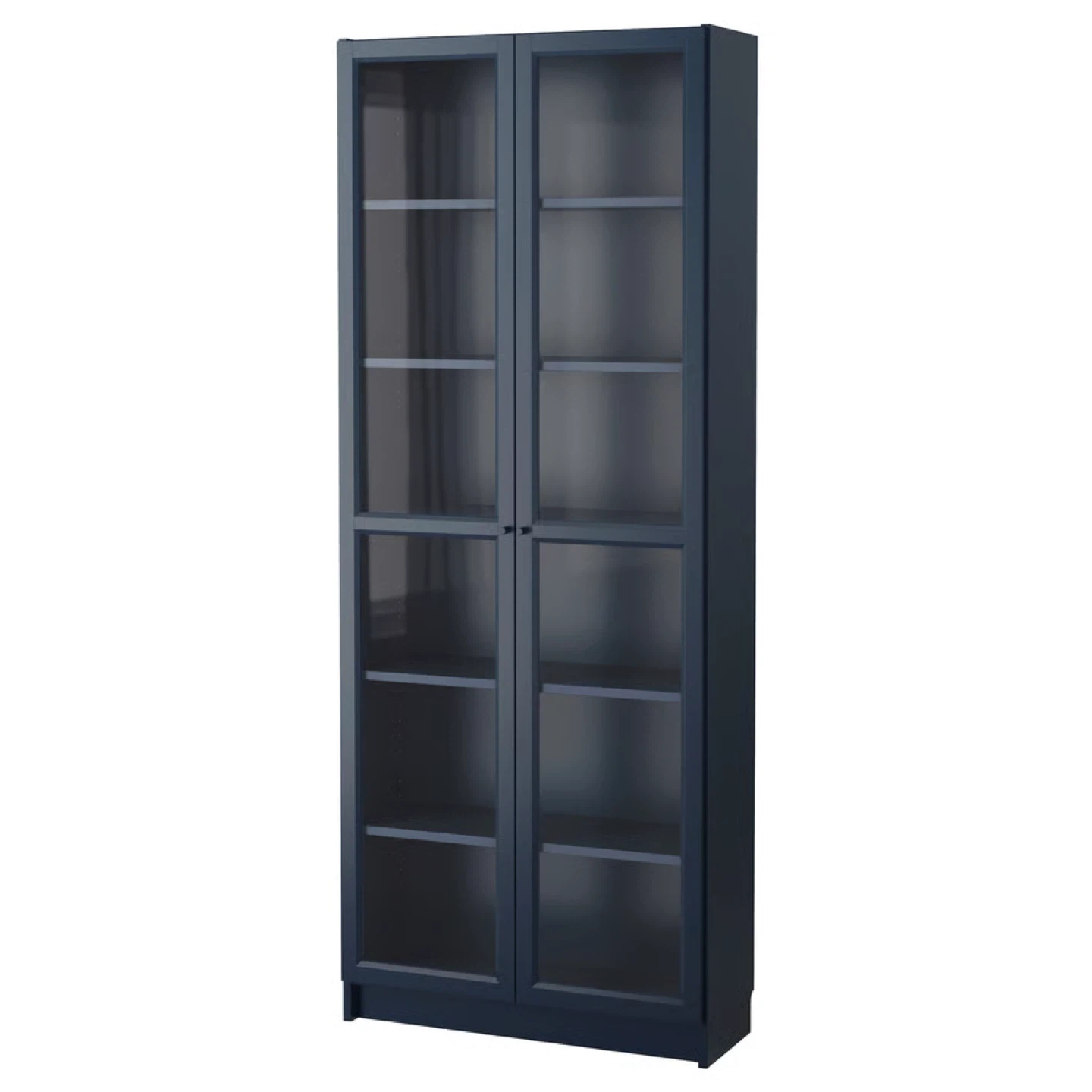 Half price! Navy Blue Display Cabinet with Glass Doors (x2) - photo 4