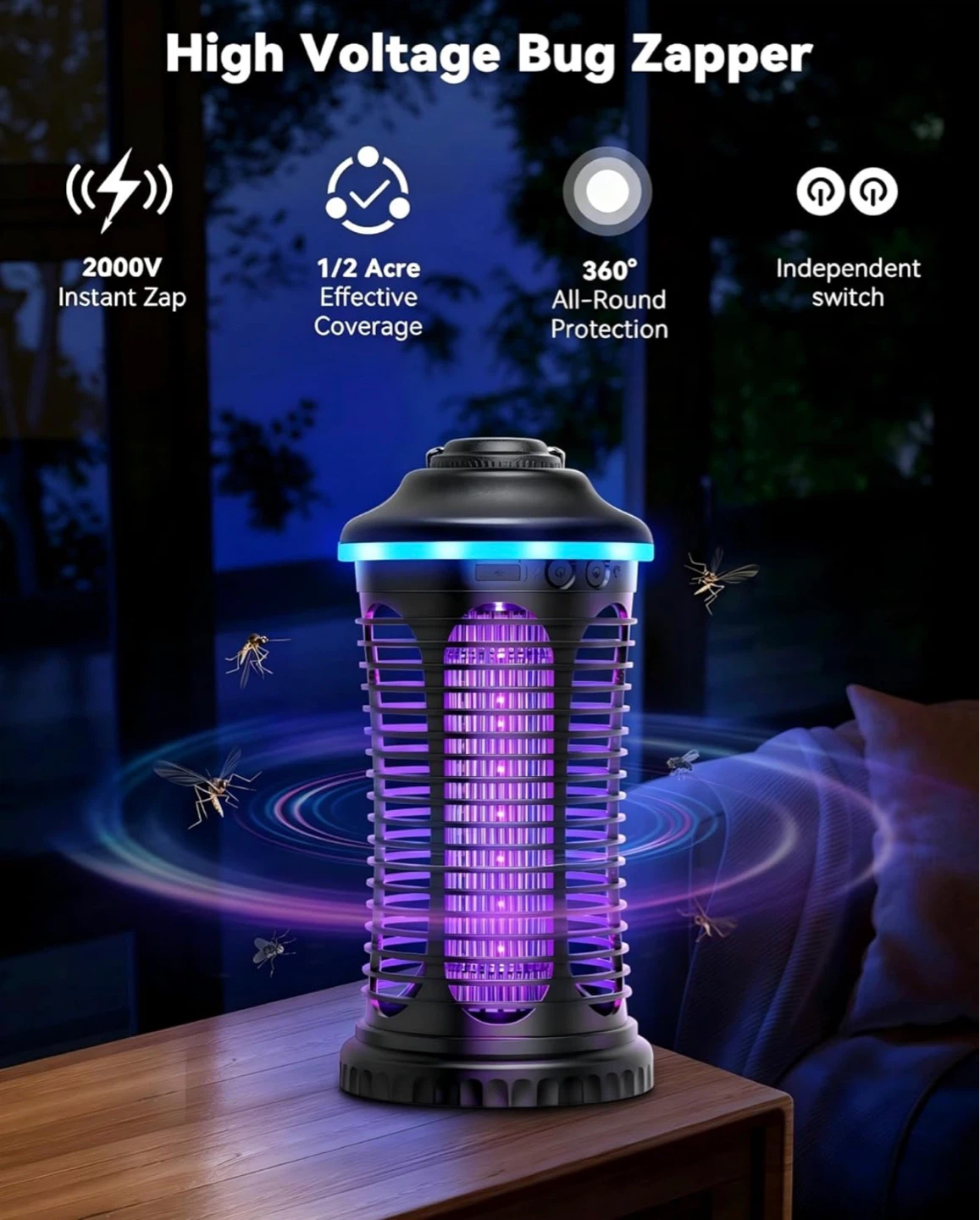 Electric Mosquito Zapper - photo 4