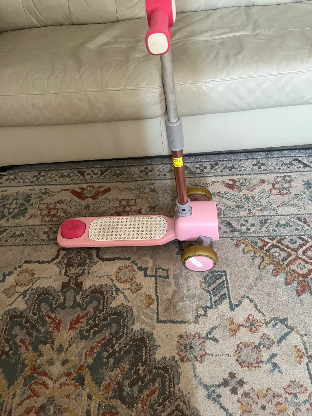 Pink 3-Wheel Scooter - photo 3