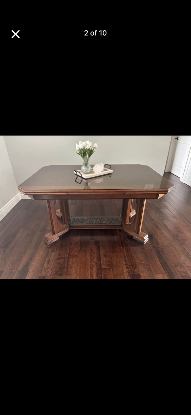 1920s antique dining set - photo 3