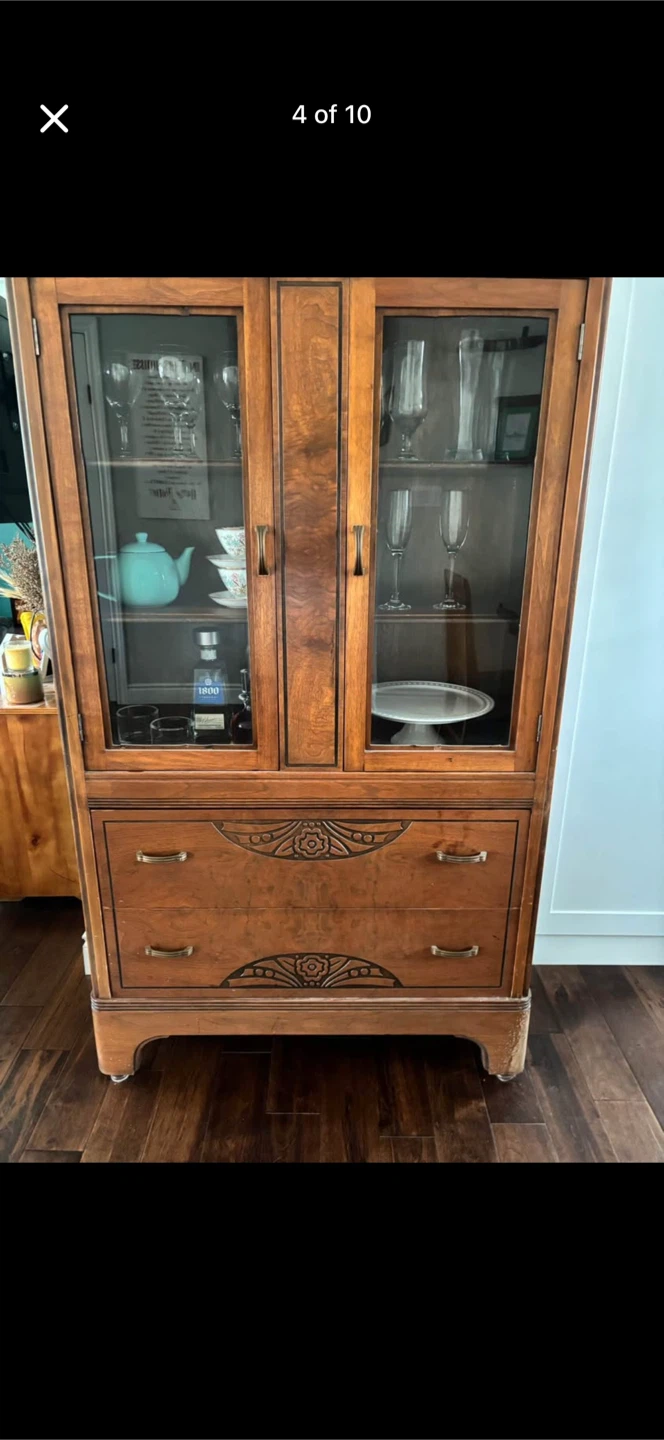 1920s antique dining set - photo 5