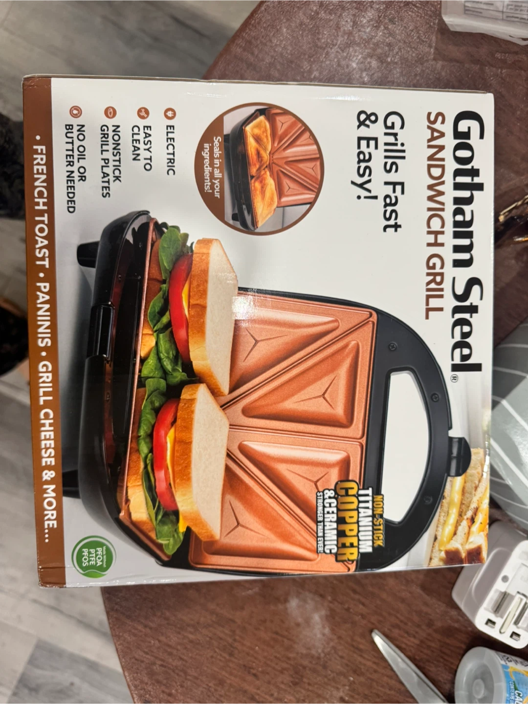 Gotham Steel Sandwich Grill