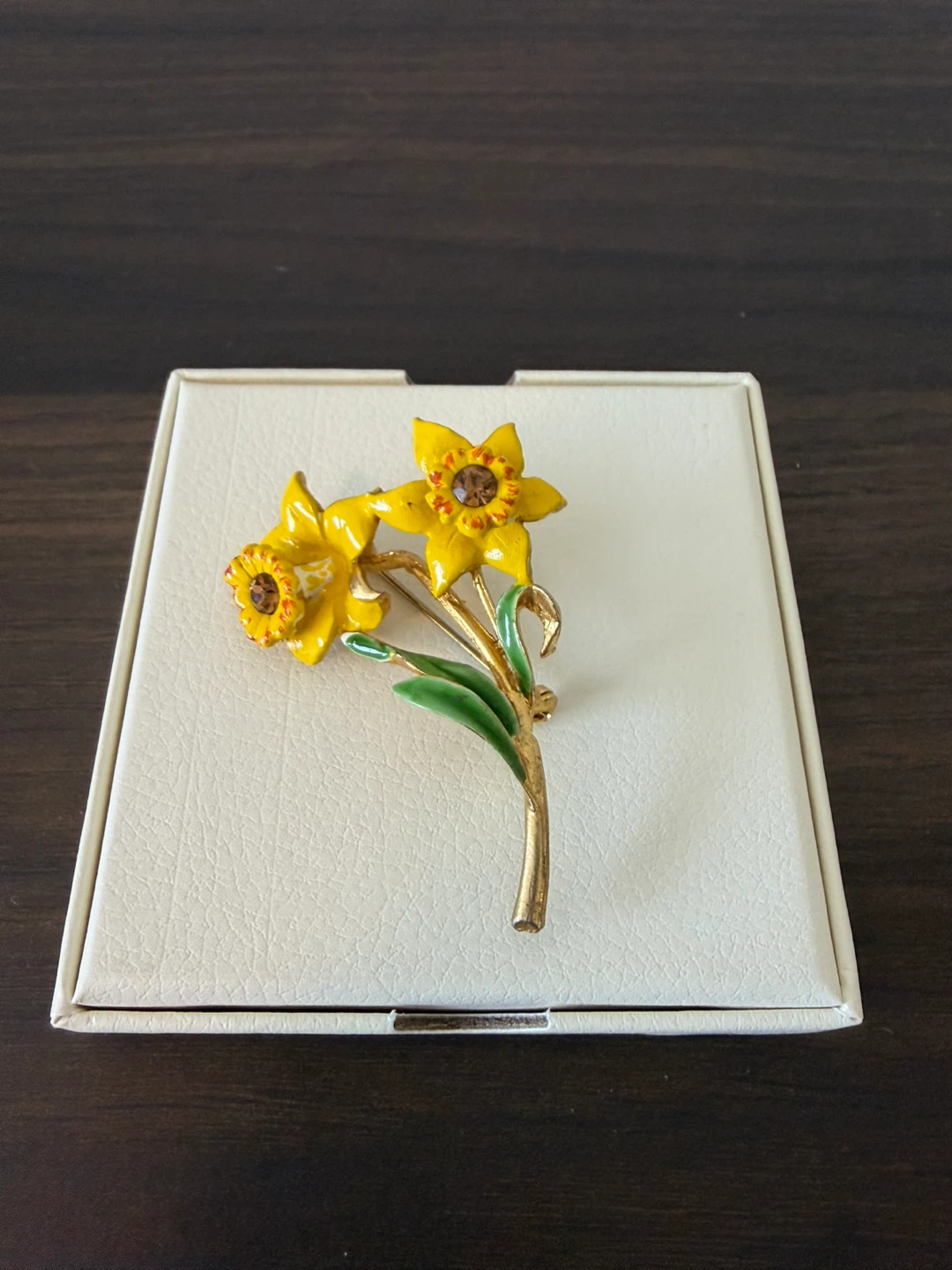 Vintage Flower Brooch