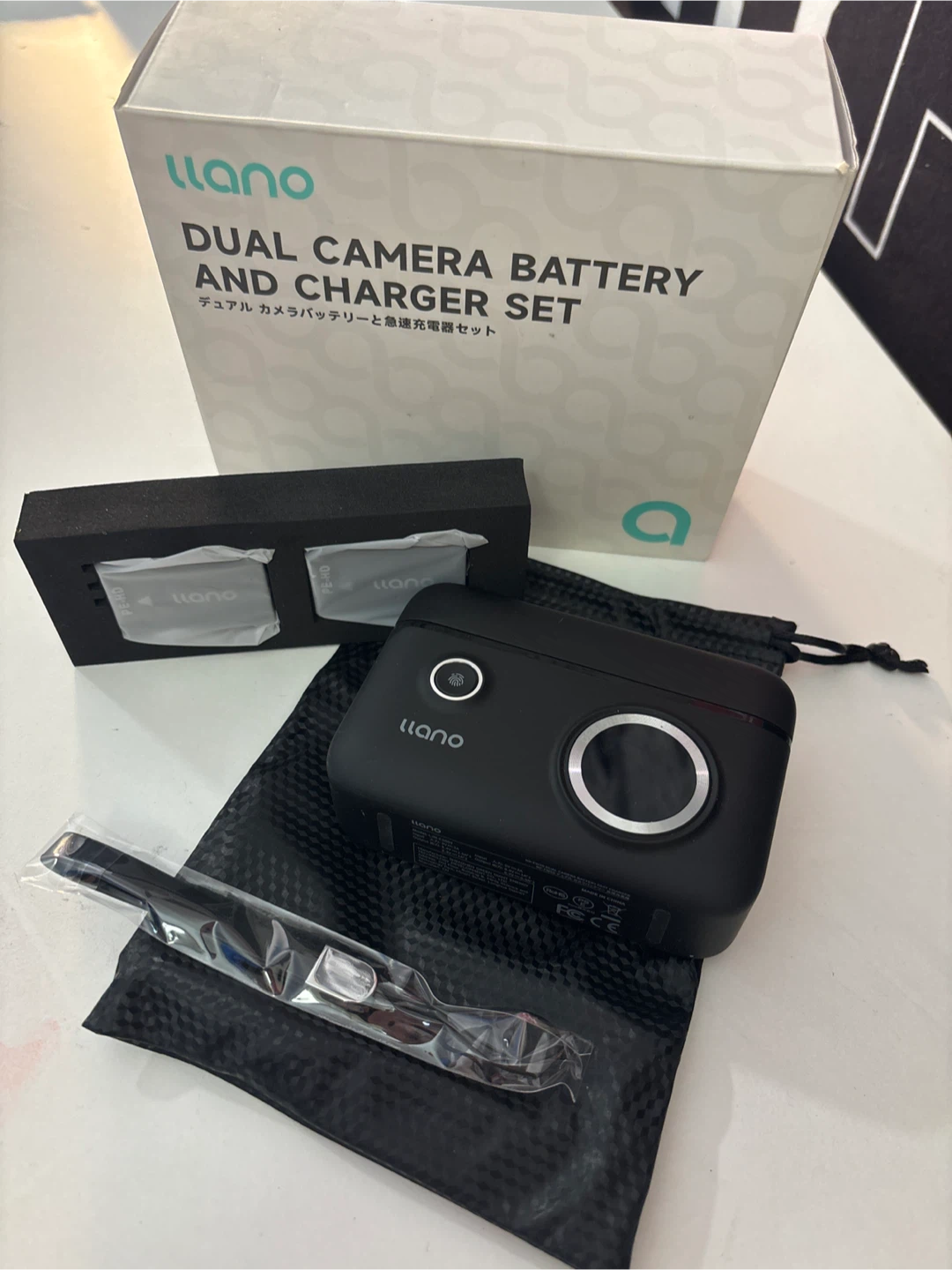 Llano Dual Camera Battery and Charger Set