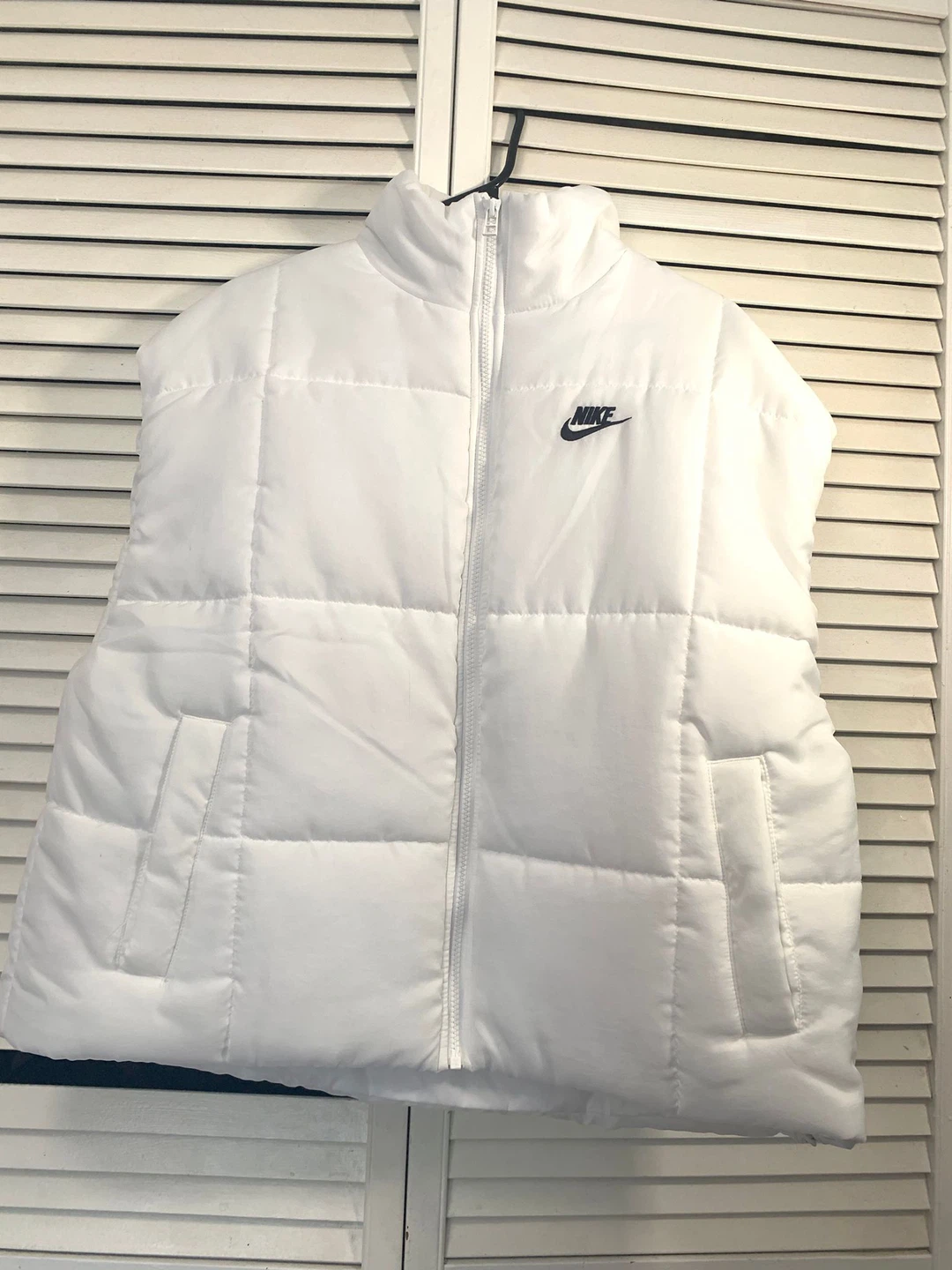 Nike Therma-FIT Puffer Vest - White (Retails for $110) - photo 2