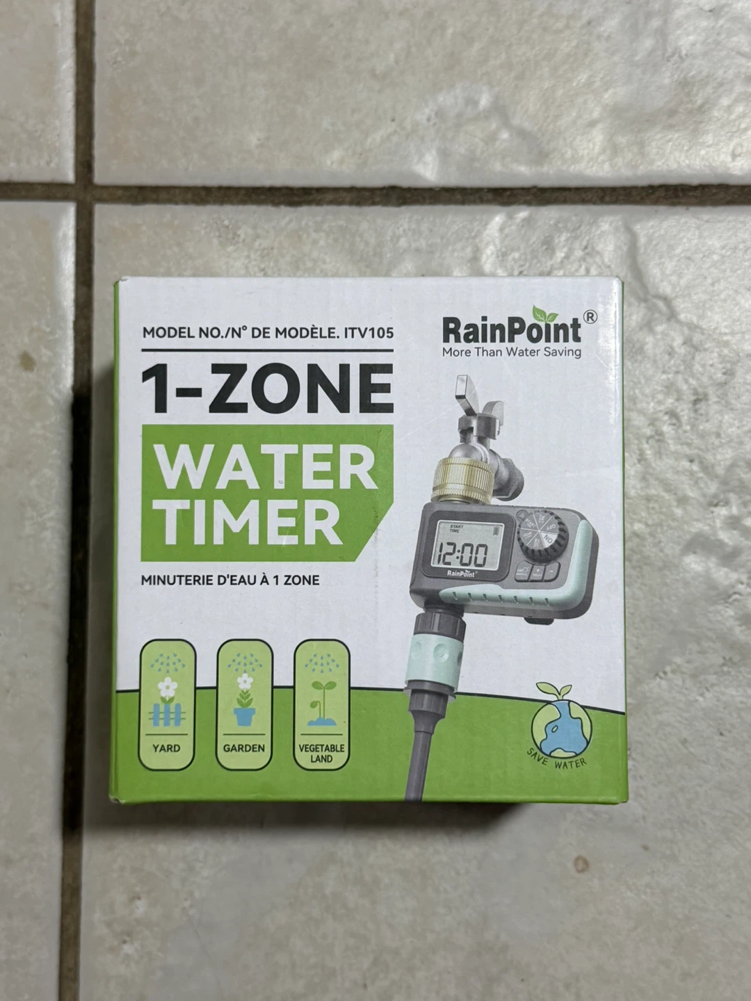 RainPoint 1-Zone Water Timer - photo 2
