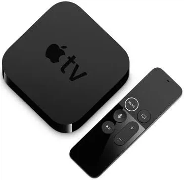 Apple TV 4K 64GB in box with rechargeable Siri remote