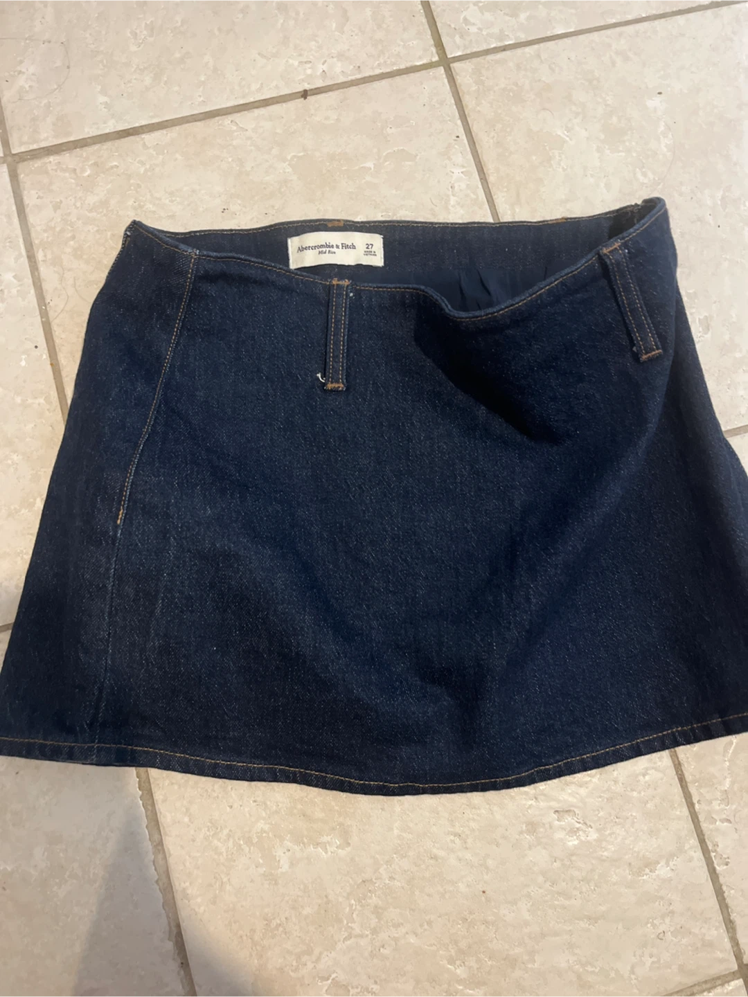 Abercrombie & Fitch Denim Skirt Size 27