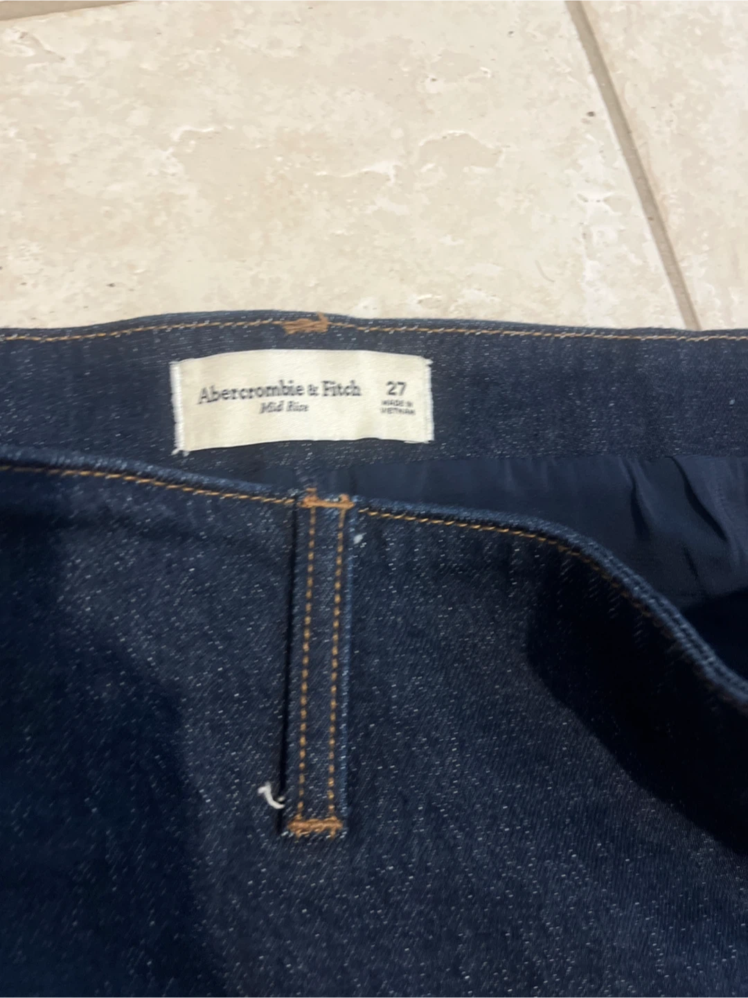 Abercrombie & Fitch Denim Skirt Size 27 - photo 2