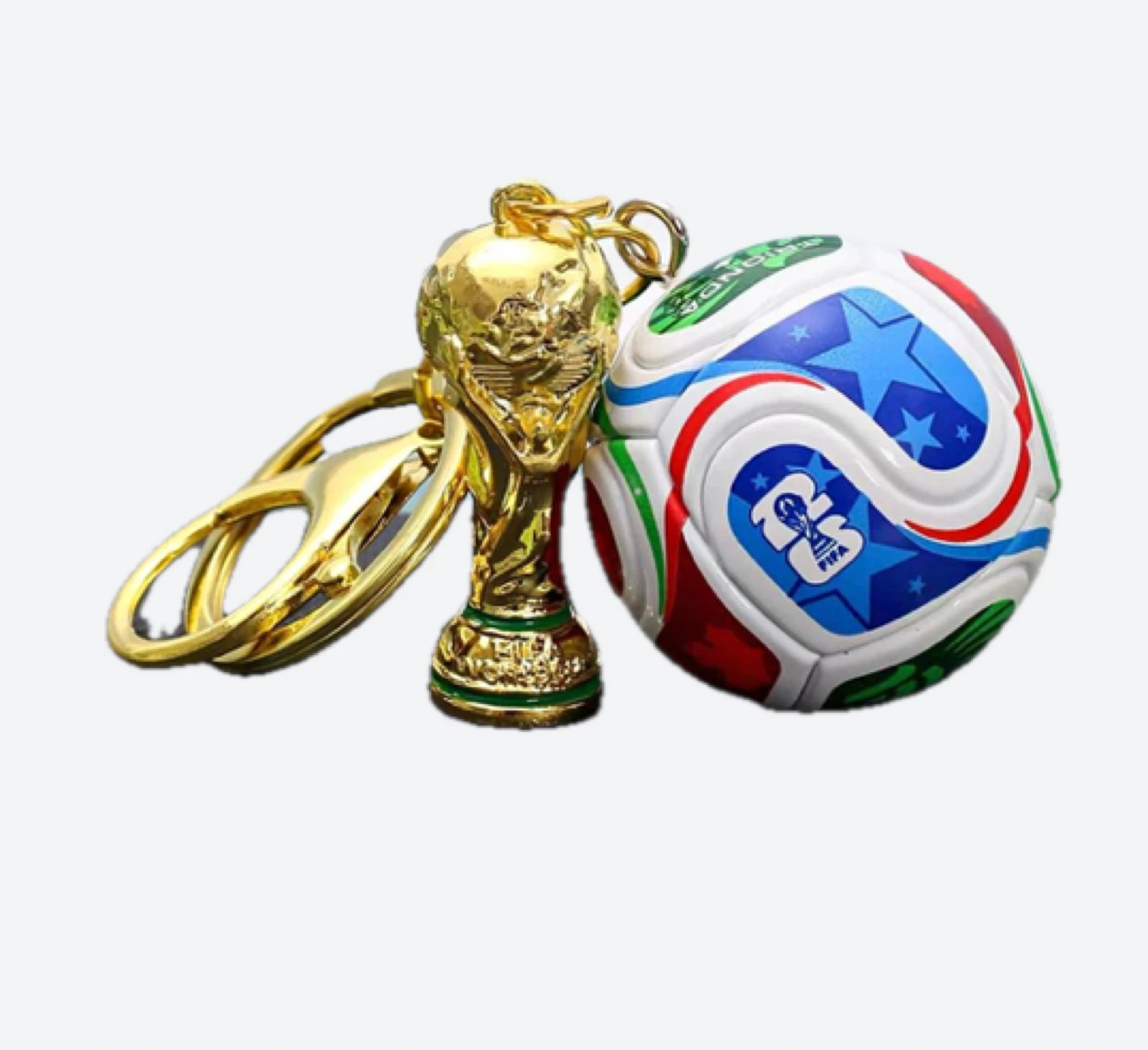 World Cup Trophy & 2026 Ball Keychain