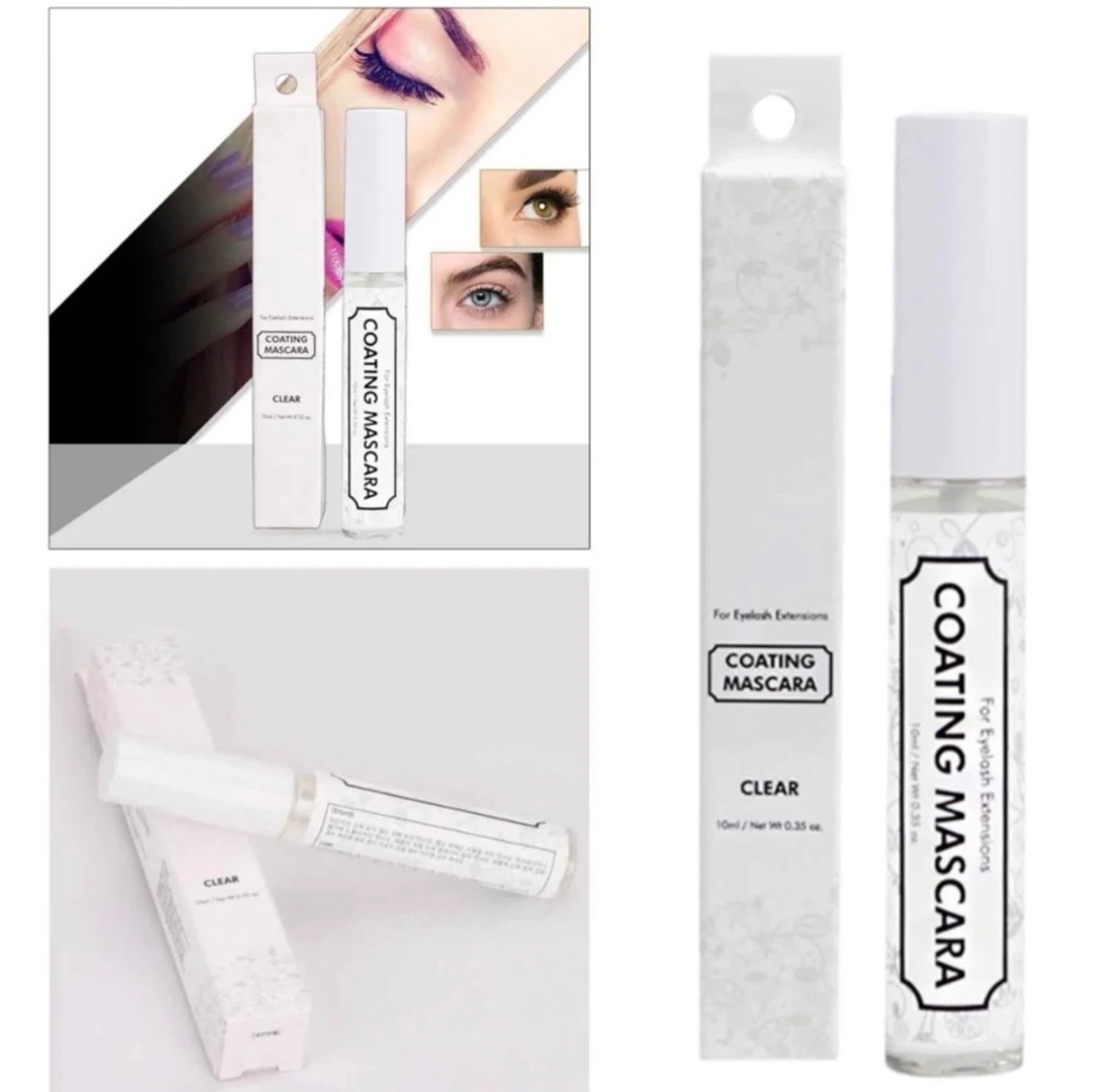 7 Clear Coating Mascara for Eyelash Extensions - photo 2