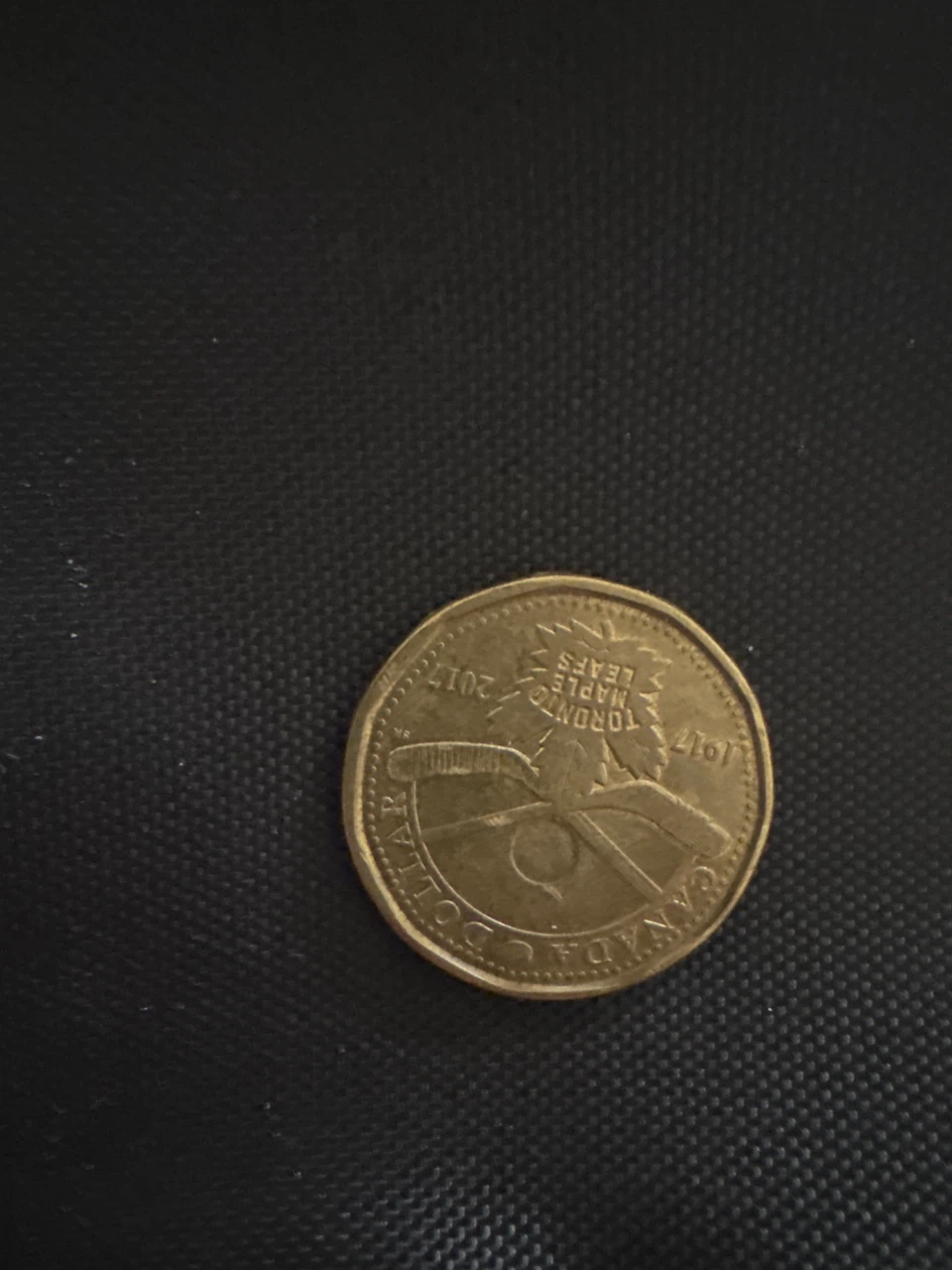 2017 Canada Dollar Coin - Toronto Maple Leafs