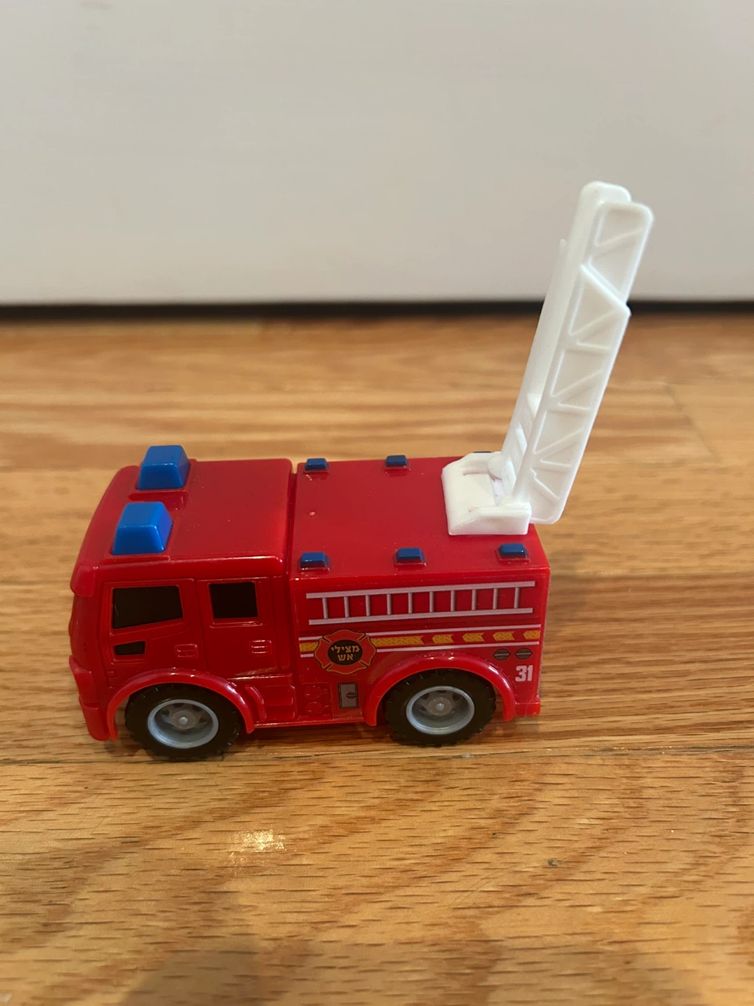Mitzvah Match Cars Red Fire Truck Toy - photo 3