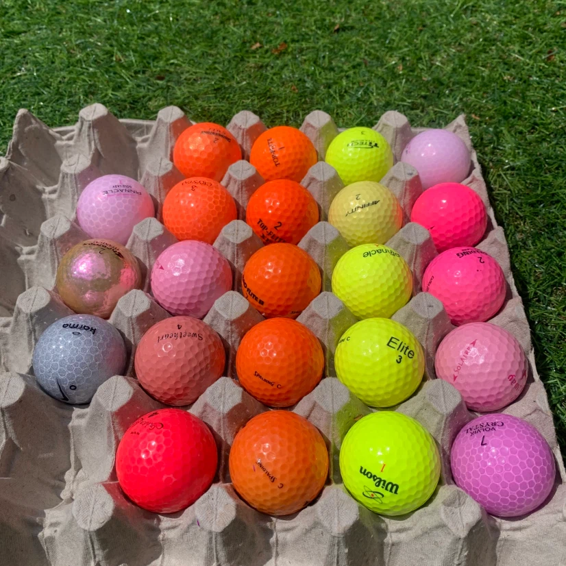 27 Mixed Assorted Golf Balls - Many Brands & Colours
