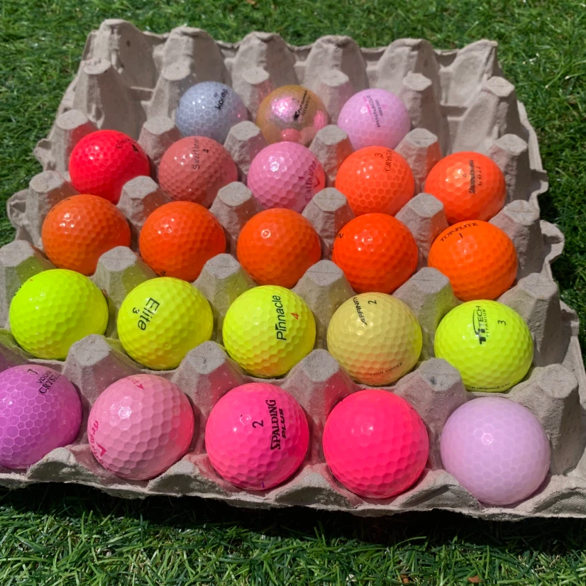 27 Mixed Assorted Golf Balls - Many Brands & Colours - photo 4