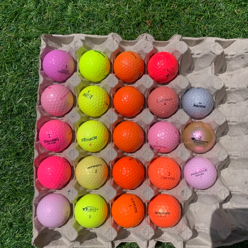 27 Mixed Assorted Golf Balls - Many Brands & Colours - photo 5